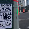 Anti-Immigrant Signs Appear In Sunnyside, Linked To National Neo-Nazi Group 